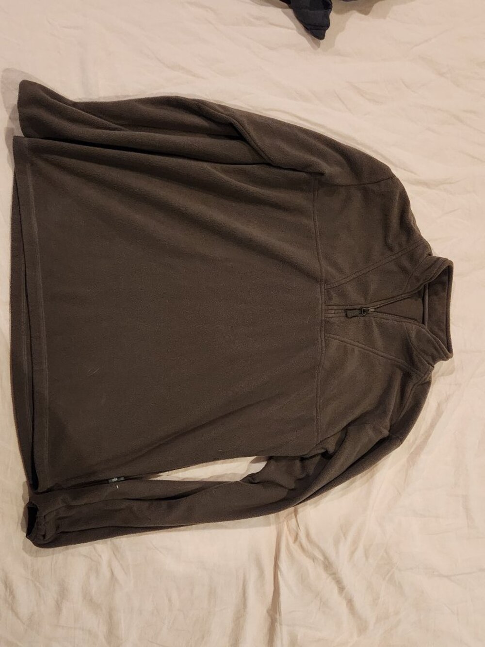 M-TAC Fleece Pullover Men's Size M 1/4 Zip Military - Olive Dark